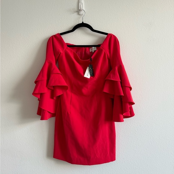 NWT Milly Shoulder Mini Dress - Picture 3 of 7